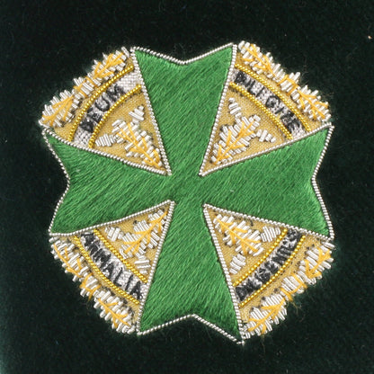 Order of Saint Hubertus Velvet Slippers