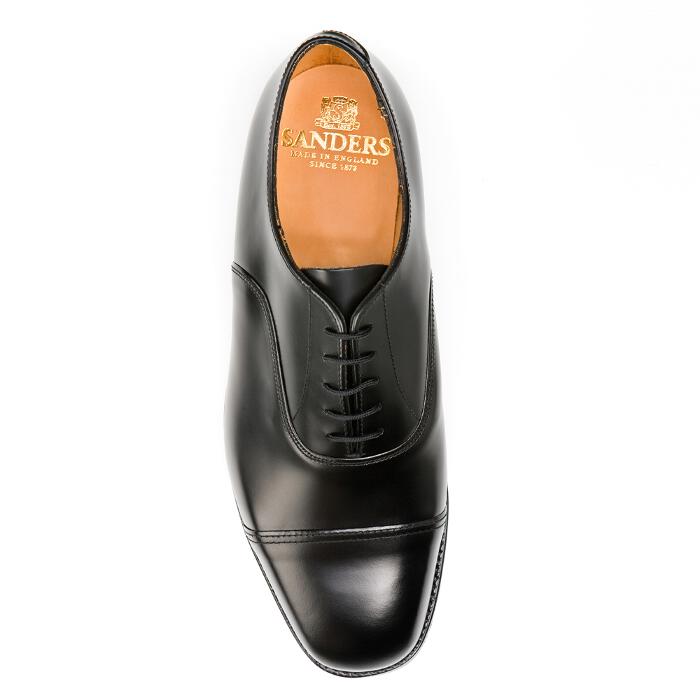 OXFORD Wide Black Plain Cap Oxford Top