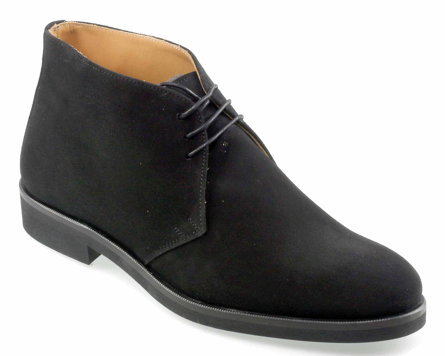 PERTH Black Suede Chukka Boot