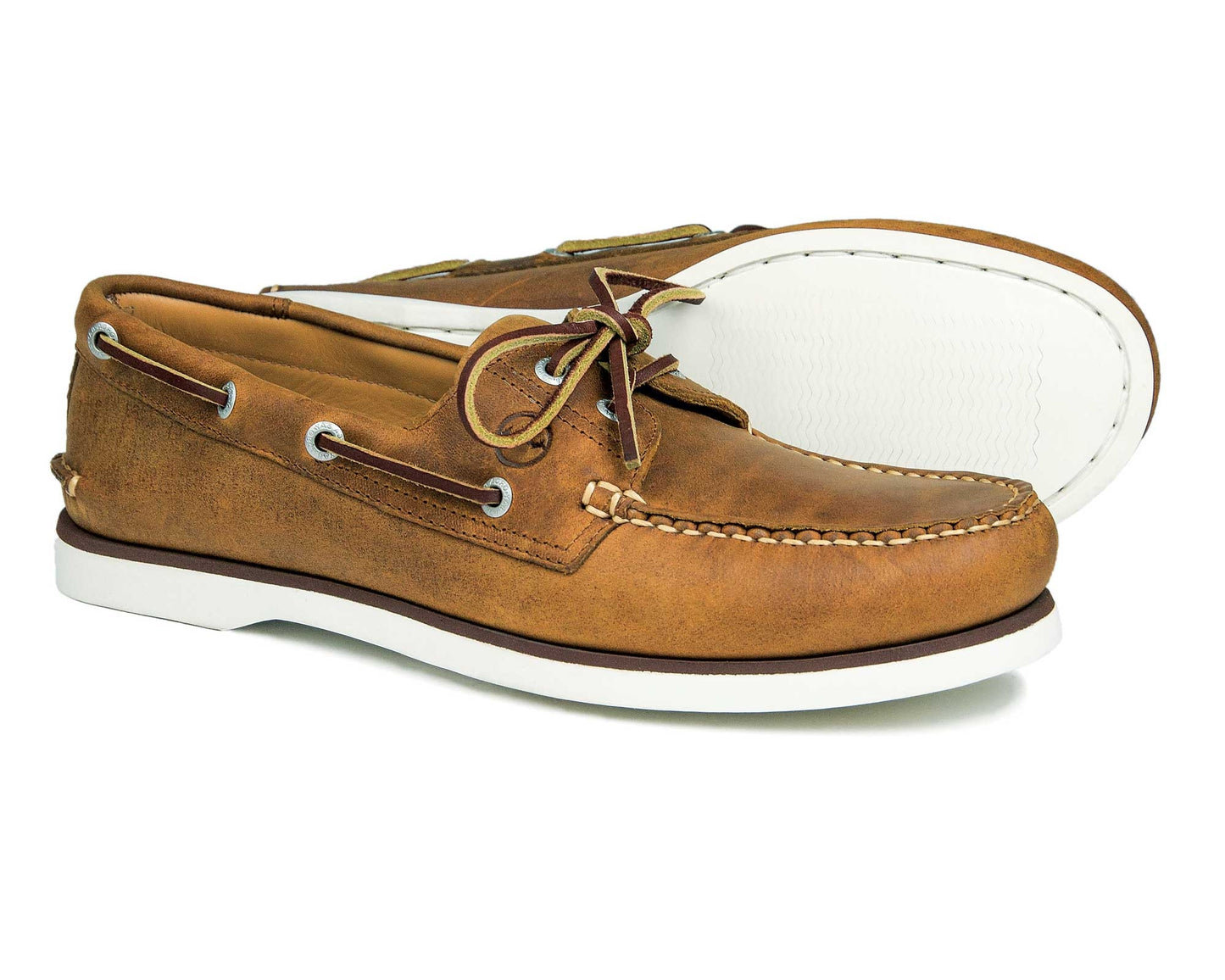 Portland Mens Sand Nubuck Deck Shoe