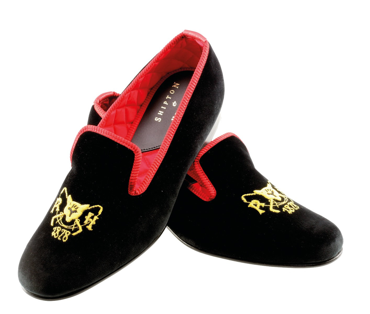 Rockaway Hunt Club Velvet Slippers
