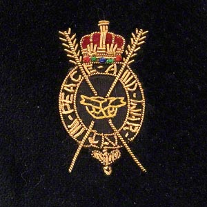 Regimental Velvet Slippers II close RCA