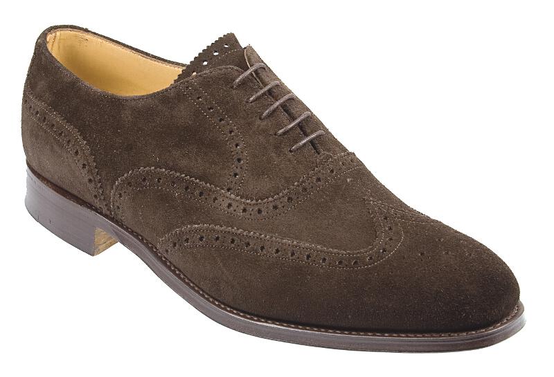 Bute - Brown Suede Full Brogue
