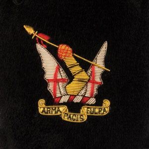 Regimental Velvet Slippers IV close HAC
