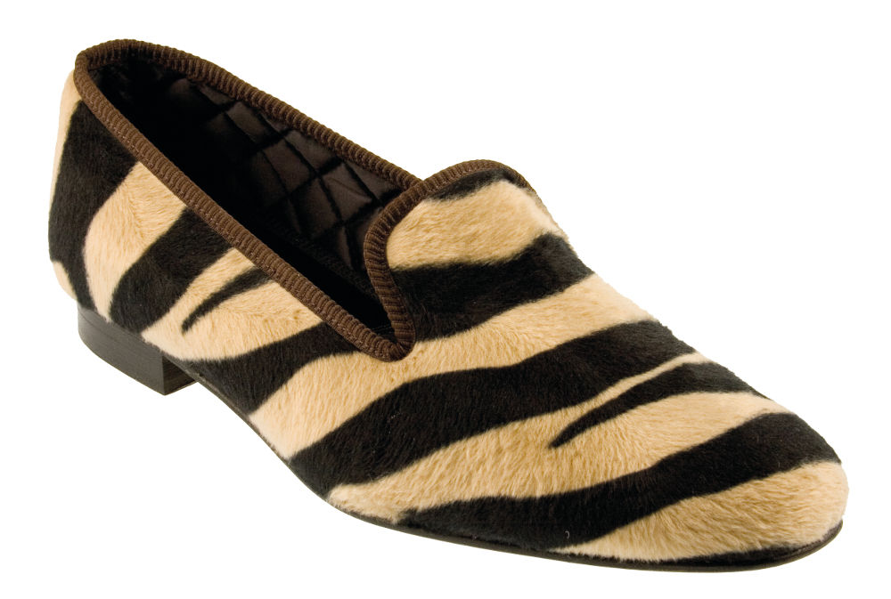 Gold Antelope Slippers