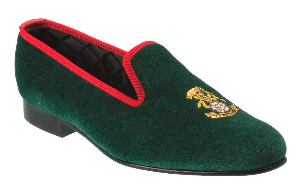 Family Crested Velvet Slippers II