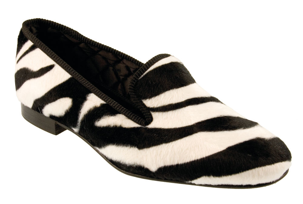 Zebra Slippers