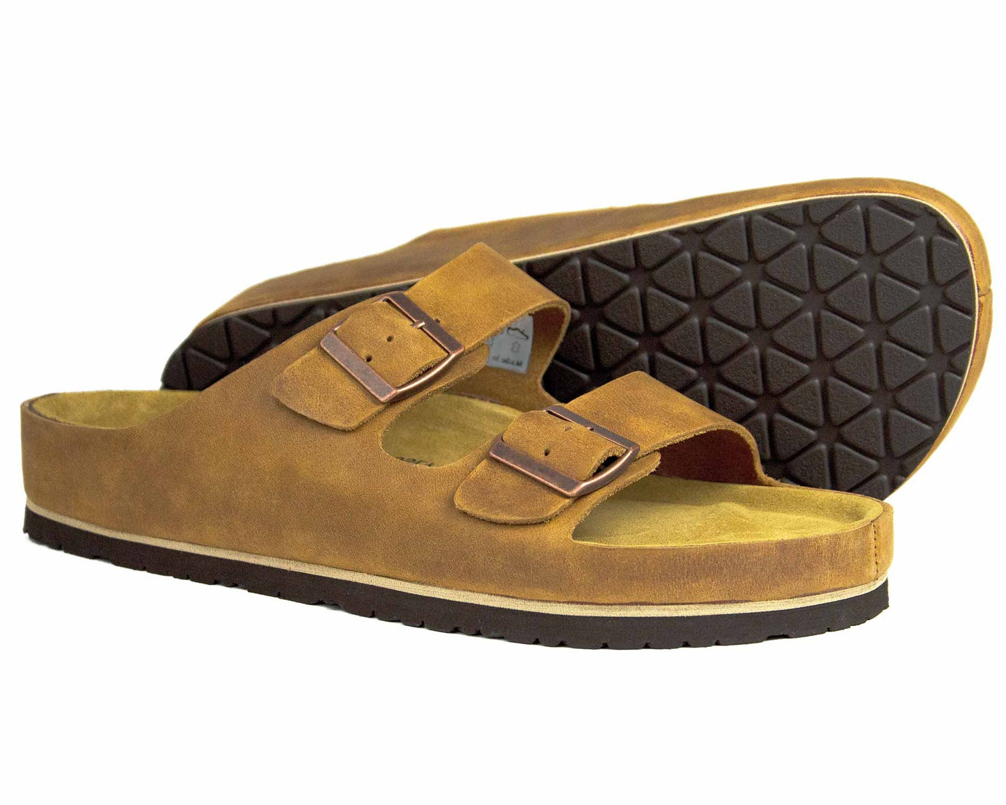 Saba Mens Sand Nubuck Sandal