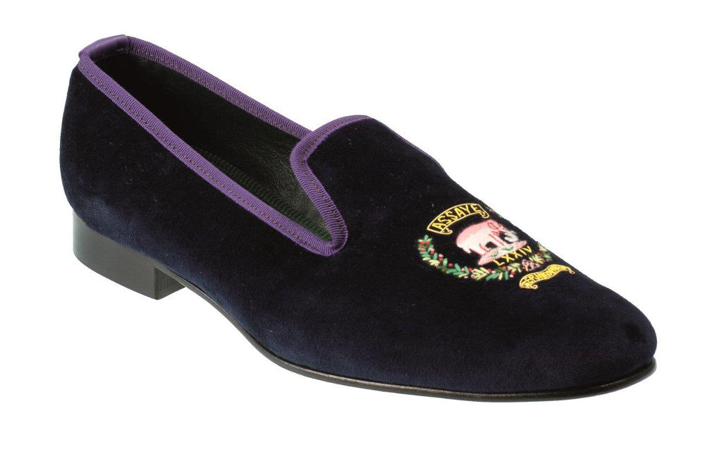 Regimental Velvet Slippers VI