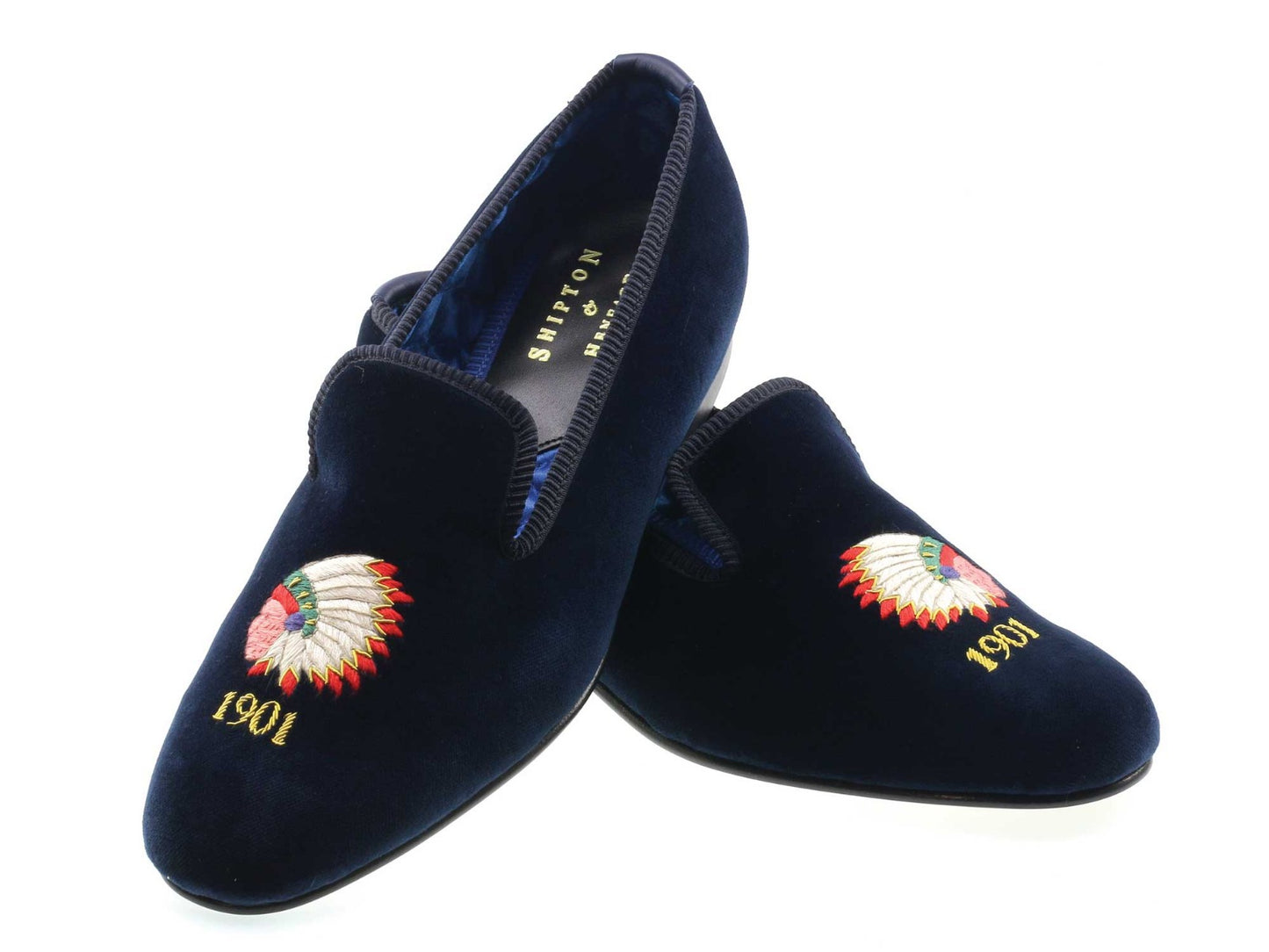 Siwanoy Country Club Velvet Slippers