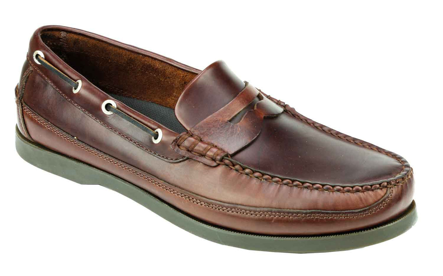 Sloop Mens Brown Deck Shoe