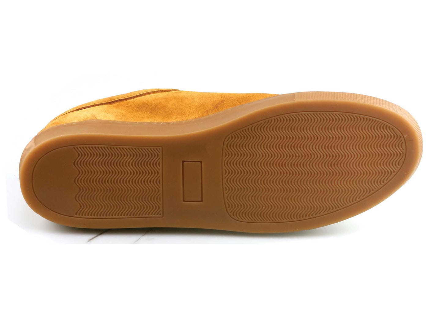 Mens Olive Suede Sneaker