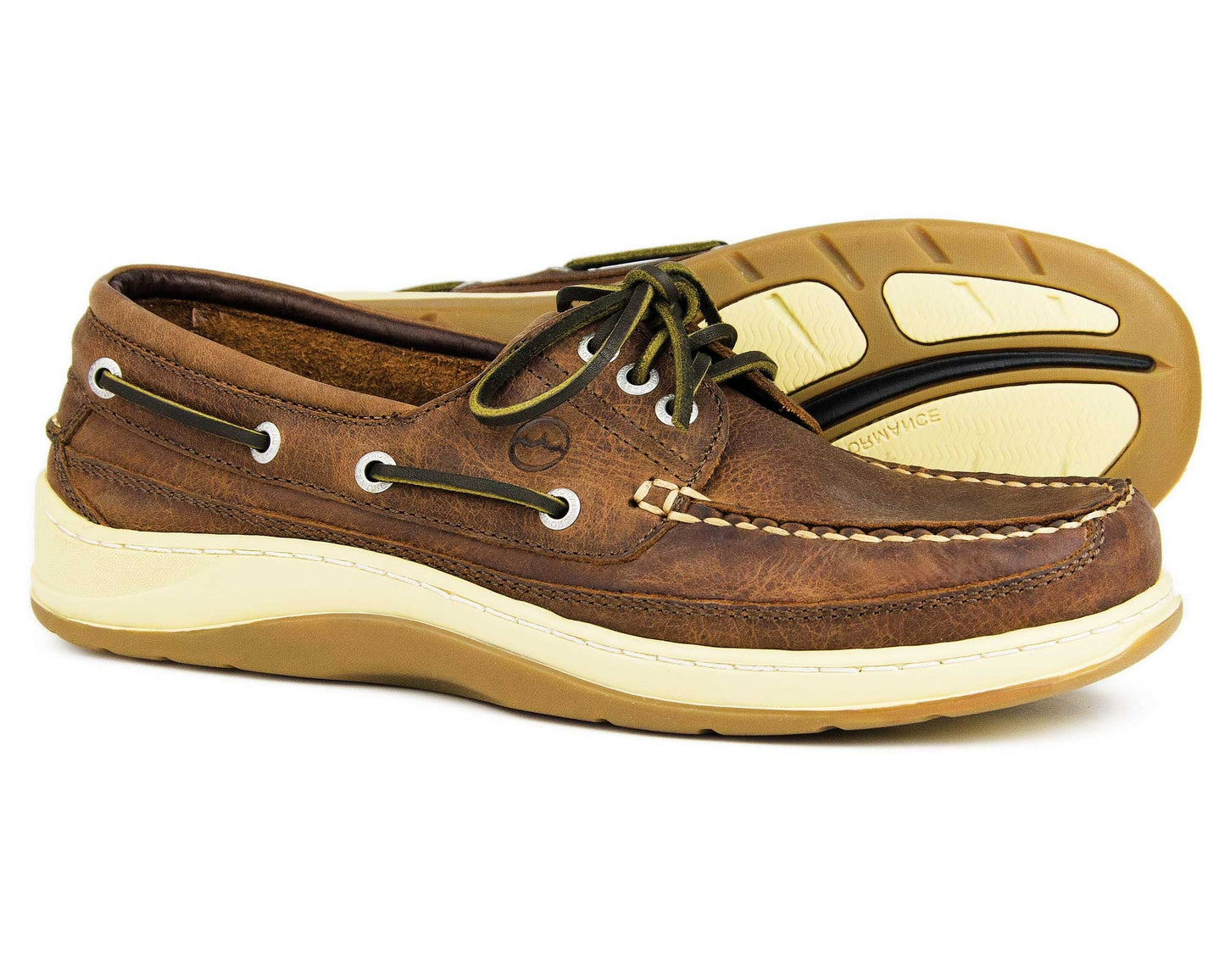 Barque Russet Brown Sneaker Deck Shoe