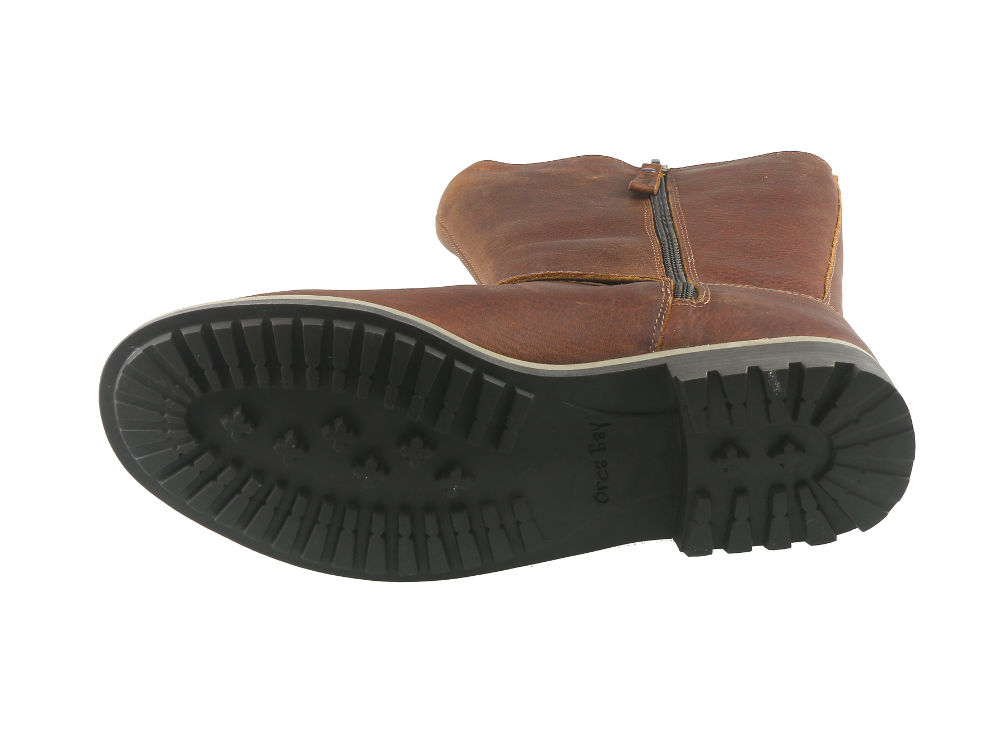 Moreton Ladies Dark Brown Long Boot Sole