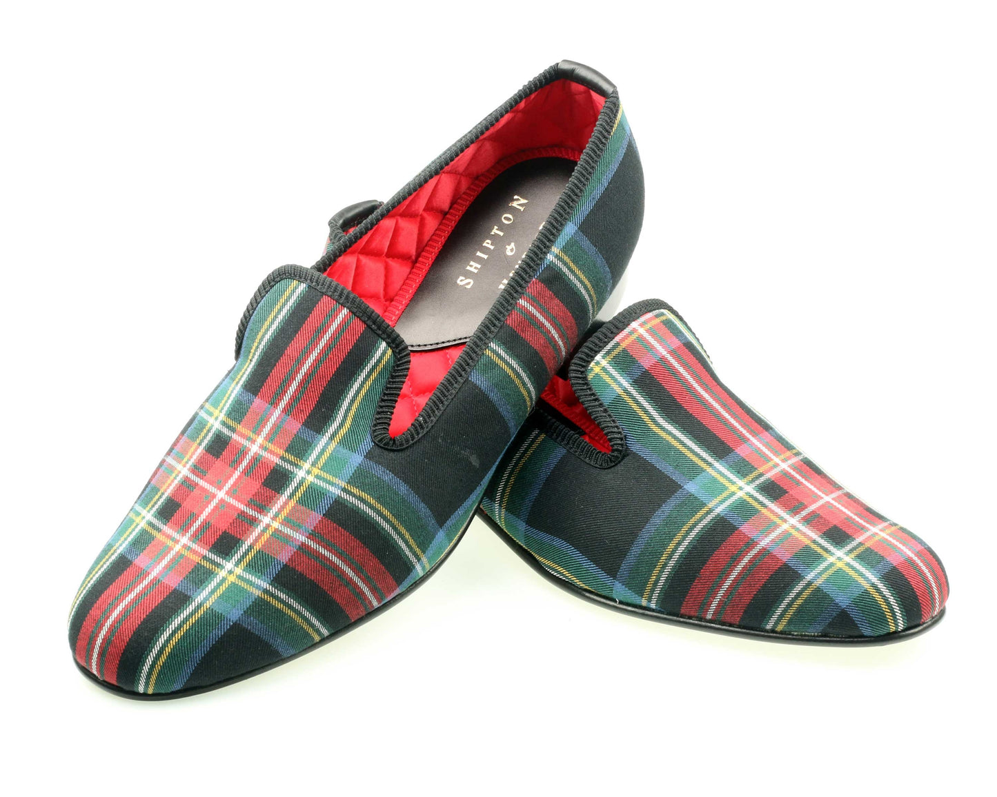 Tartan Slippers Crossed (Supply Your Own Fabric)