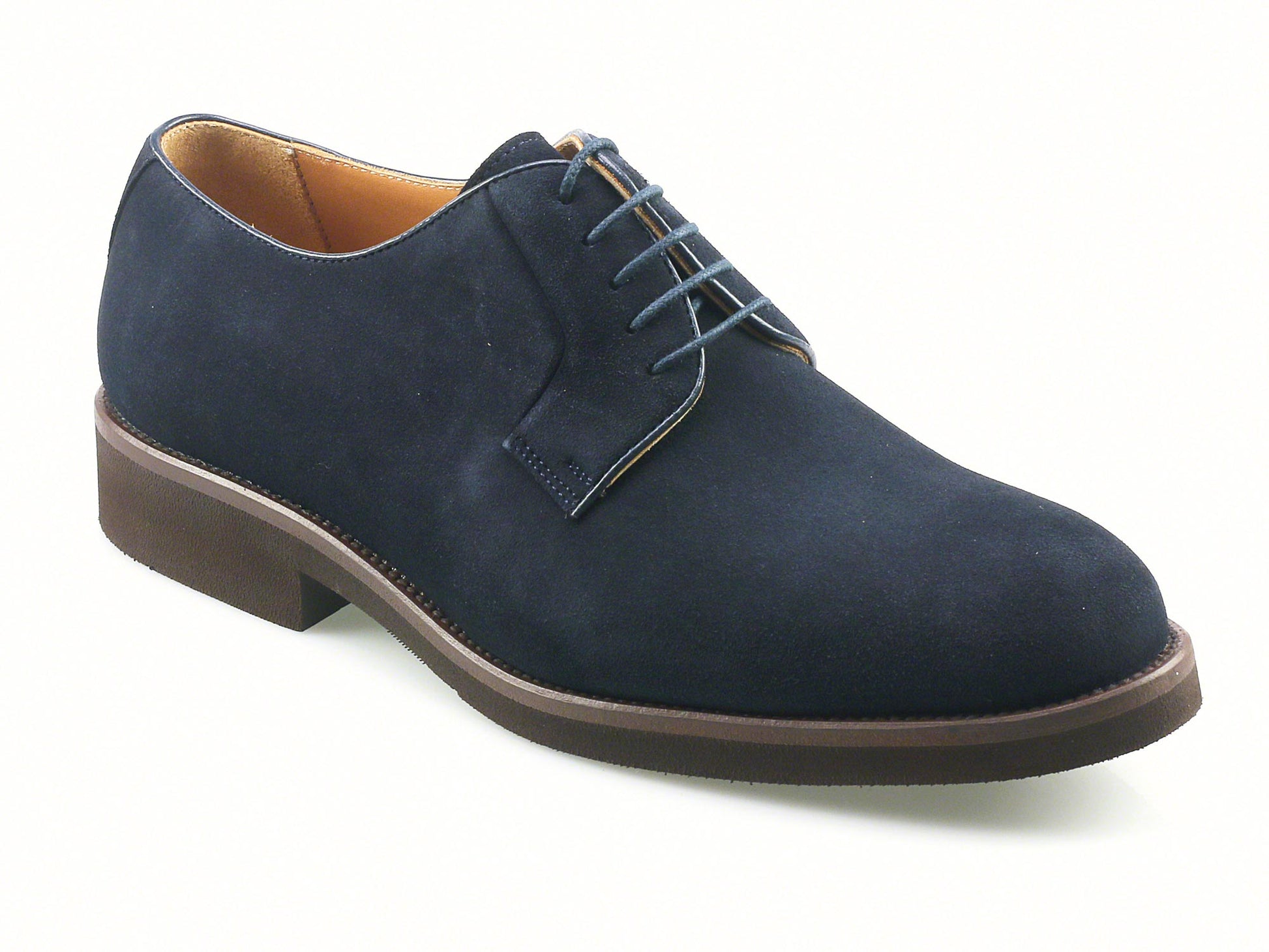 TAY - Mens Blue Suede Summer Derby