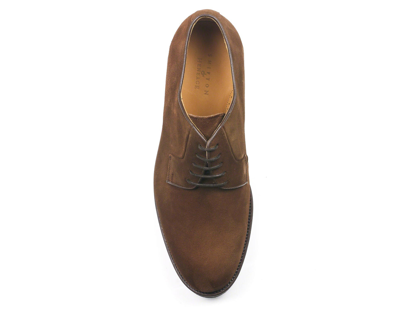 TAY - Mens Brown Suede Summer Derby Top