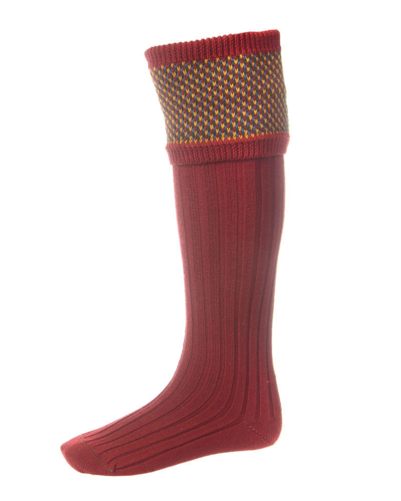 Tayside - Brick Red Shooting Socks