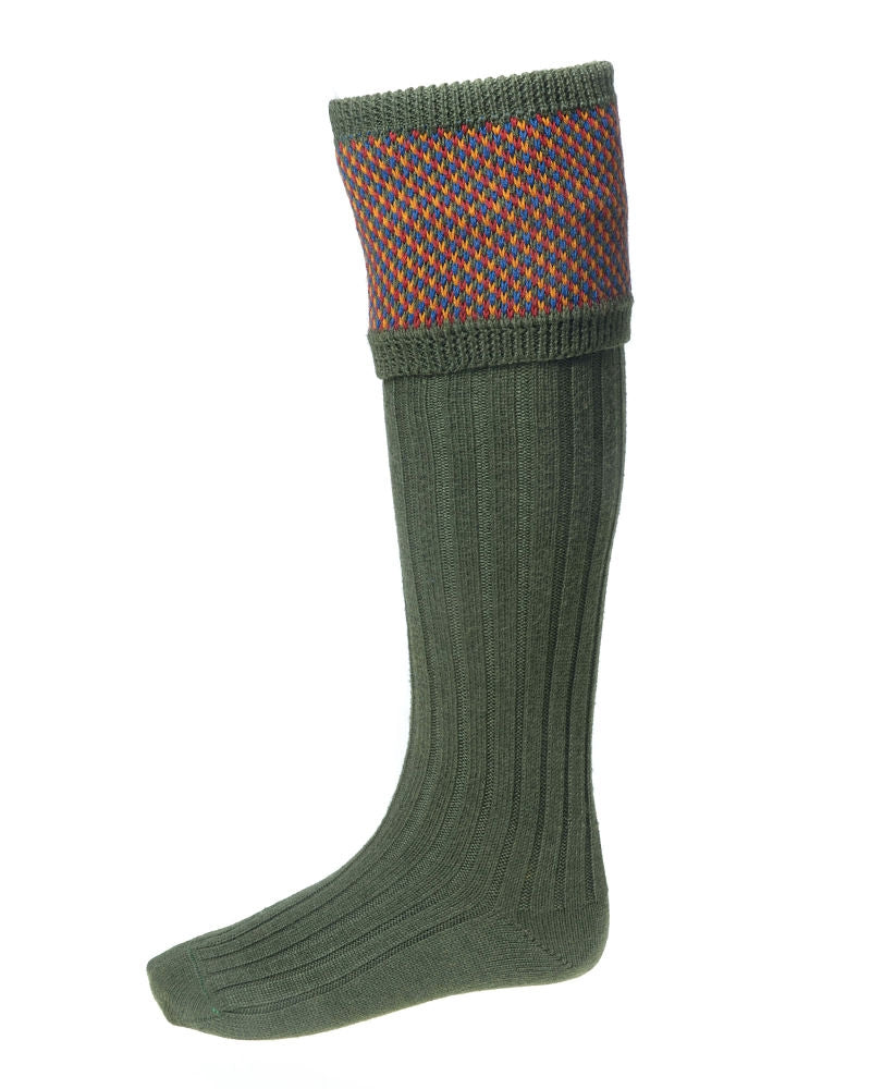 Tayside - Spruce Green Shooting Socks