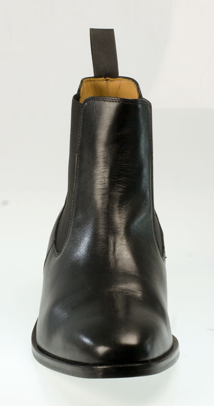 Test Black Chelsea Boot Front on
