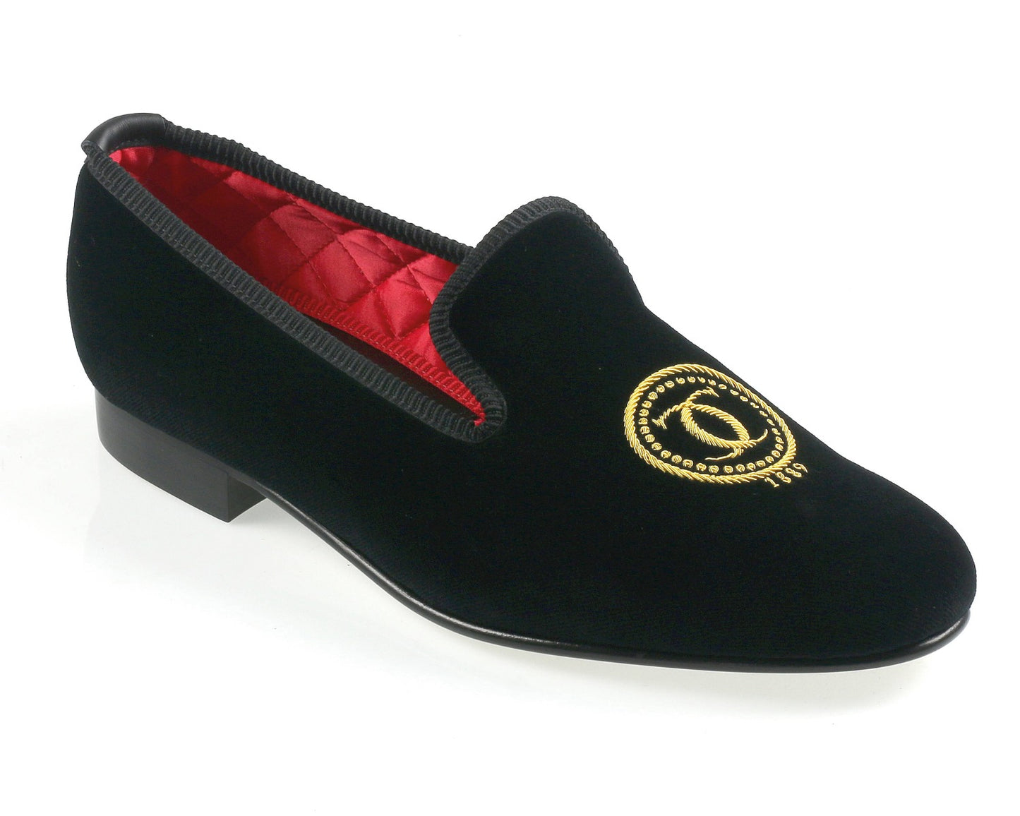 The Country Club Cleveland Velvet Slippers