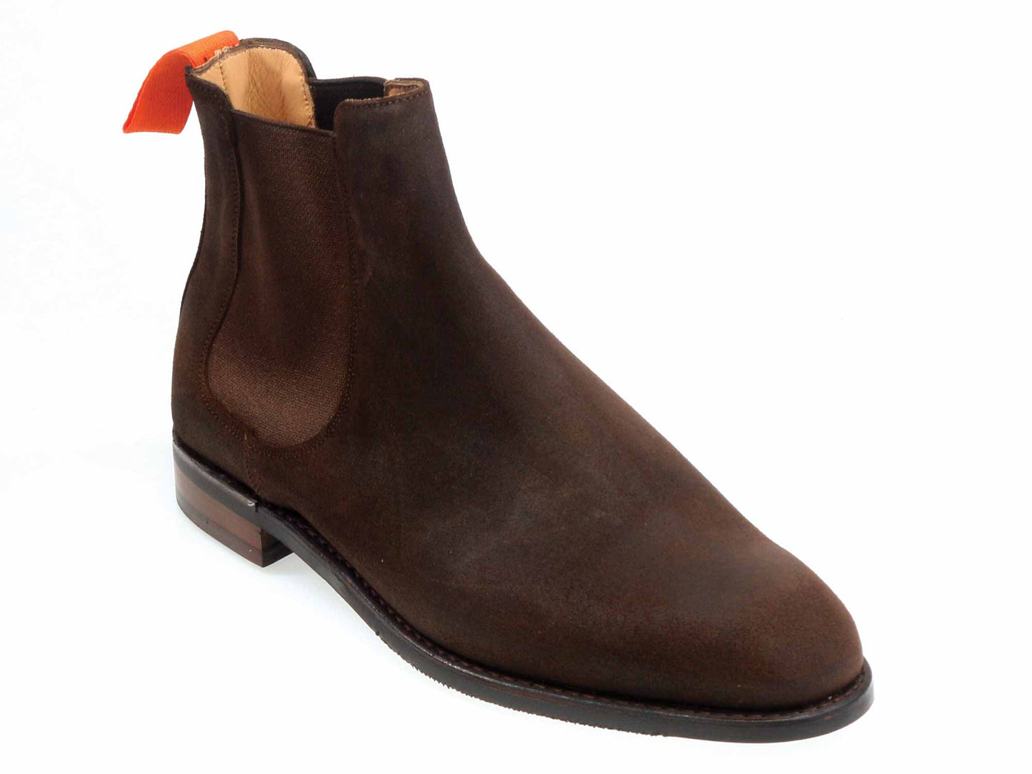 Tiree Chocolate Nubuck Chelsea Boot