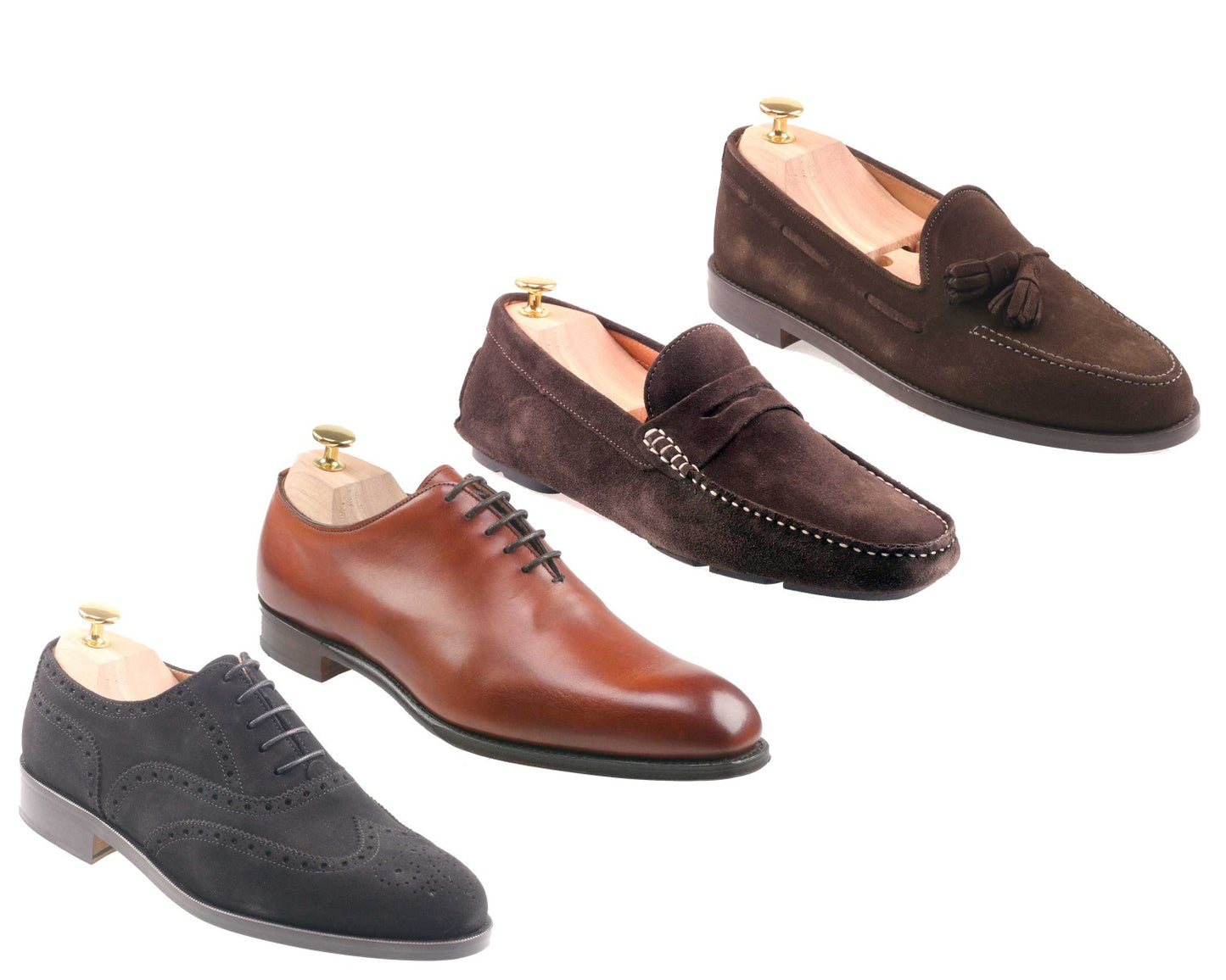 Belgrave Mens Premium Cedar Wood Twin Tube Shoe Trees