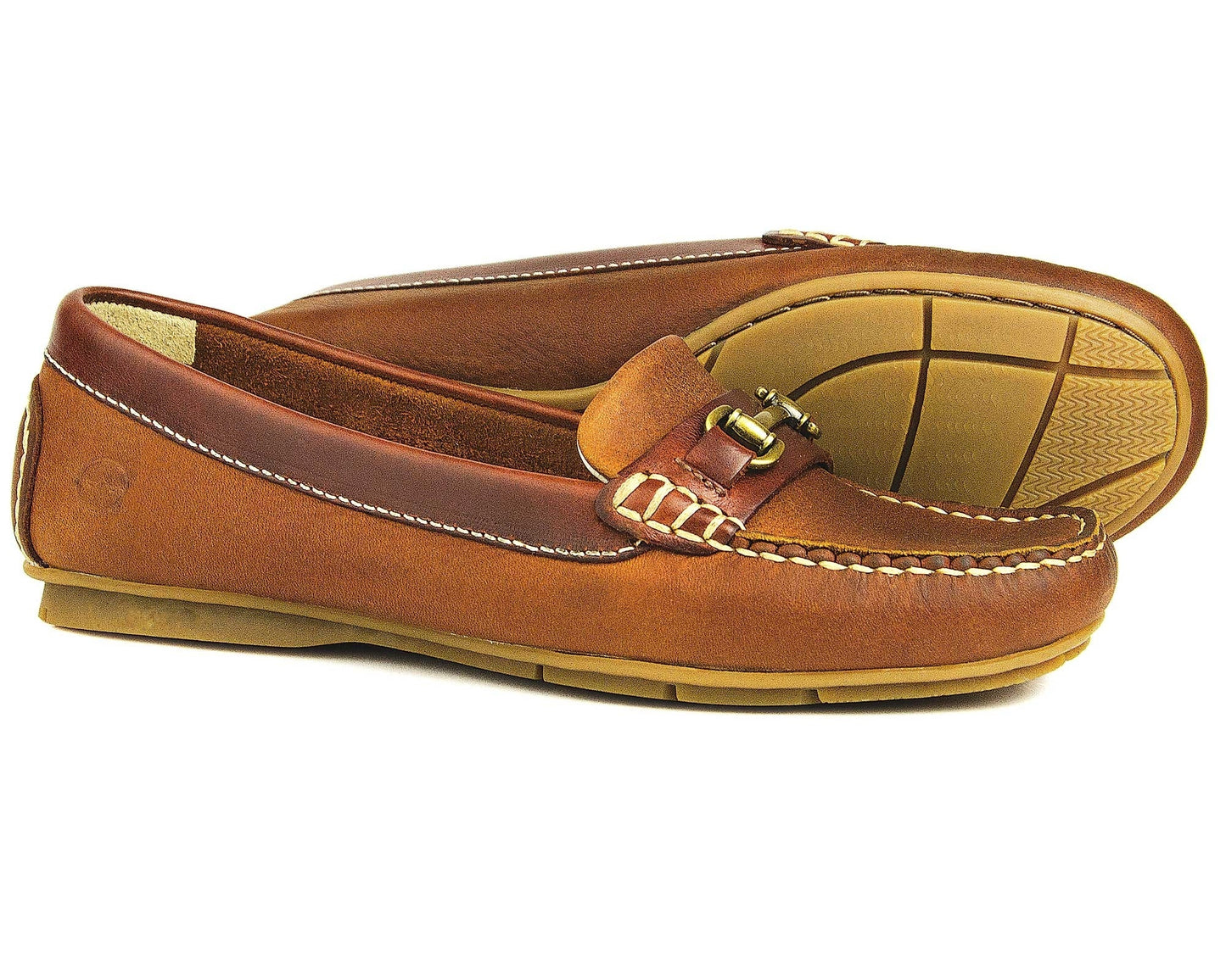 Verona Ladies Havana Driving Loafers