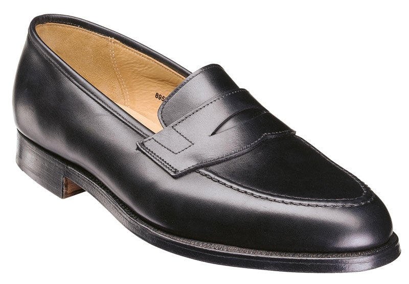 Wilton Wide Black Calf Loafer