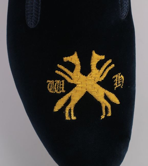 Wynnstay Hunt Velvet Slippers