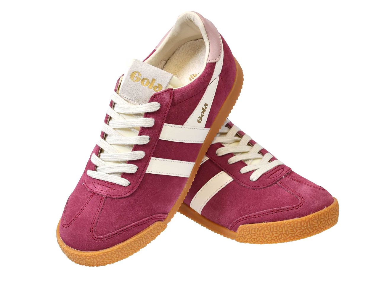 Cerise and White Gola Ladies Trainer