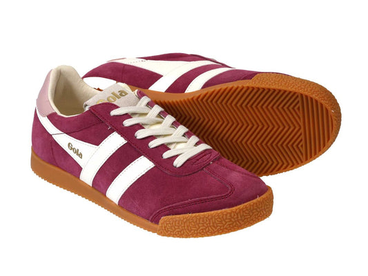 Cerise and White Gola Ladies Trainer