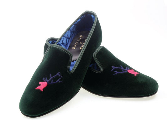 Loch Lomond Golf Club Velvet Slippers