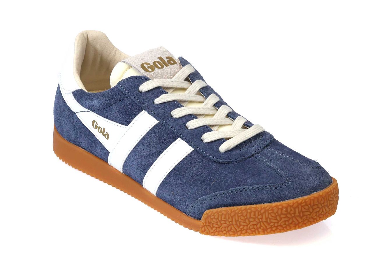 Midnight Blue and White Ladies Gola Trainer