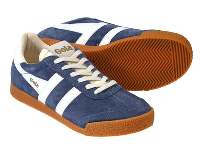 Midnight Blue and White Ladies Gola Trainer