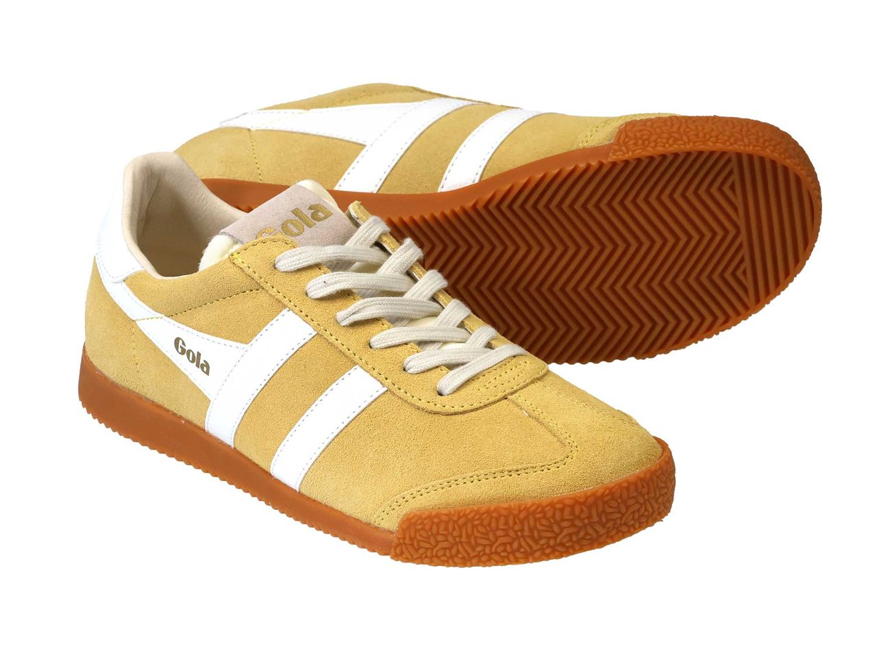 Pollen and White Ladies Gola Trainers