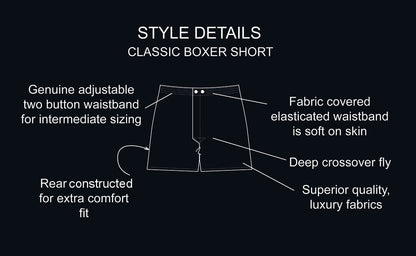 Boxer Shorts Style Details