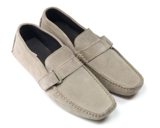 CORSICA Fawn Suede driving shoe