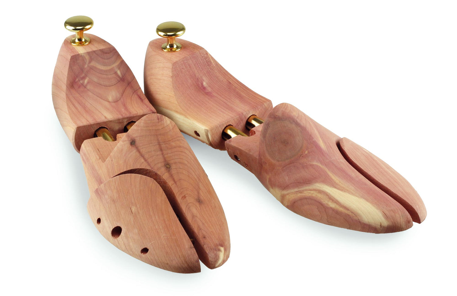 Mens Premium Cedar Wood Twin Tube Shoe Trees