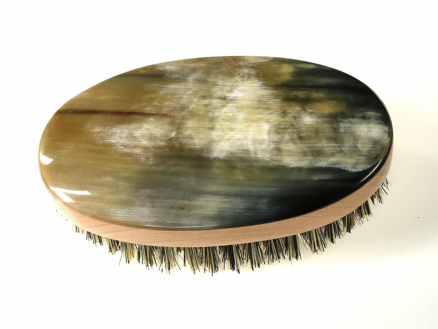 Engravable Real Horn Hair Brush-HB244