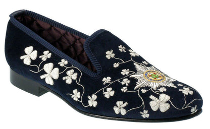 Irish Guards Regimental Velvet Slippers