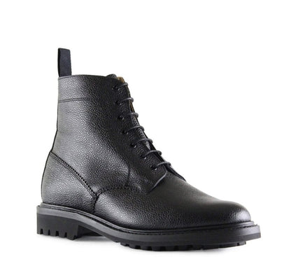 Kelso Black Boot Commando Sole