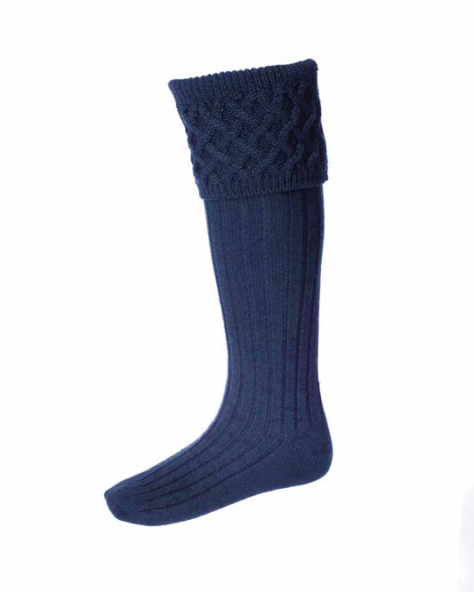 Rannoch - Burgundy Shooting Socks