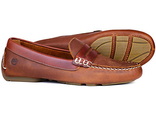 RICHMOND Ladies Havana Brown Driving Shoe