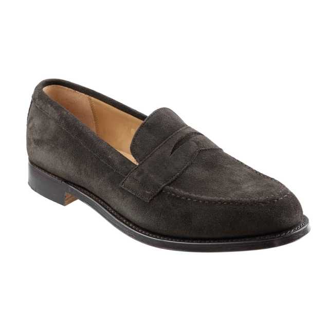 Cam Mens Suede Loafer With Rubber Sole