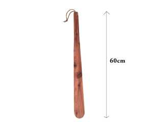 60cm Long Cedar Wood Shoe Horn 