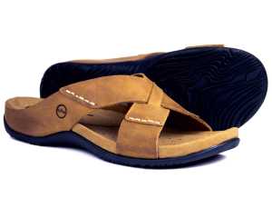 Aruba Mens Sand Leather Sandal