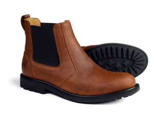 Brecon - Men's Havana Brown Leather Dealer Boot