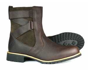Burford Ladies Dark Brown Chelsea Boot with Rubber Sole