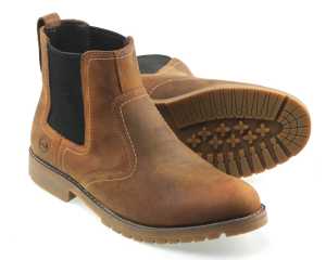 Exmoor Sand Oiled Leather Chelsea Boot